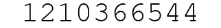 Number 1210366544.