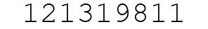 Number 121319811.