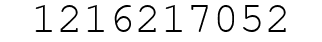 Number 1216217052.