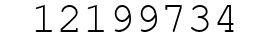 Number 12199734.