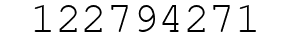 Number 122794271.