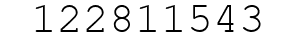 Number 122811543.