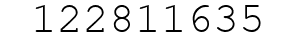 Number 122811635.