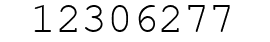 Number 12306277.