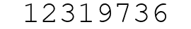 Number 12319736.