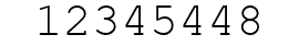 Number 12345448.