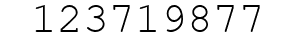 Number 123719877.
