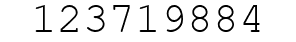 Number 123719884.