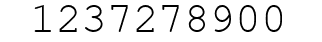Number 1237278900.