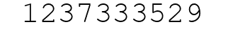 Number 1237333529.