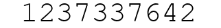 Number 1237337642.