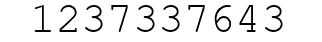Number 1237337643.