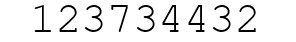 Number 123734432.