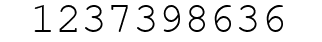 Number 1237398636.