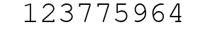 Number 123775964.
