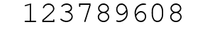 Number 123789608.