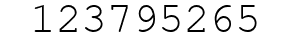 Number 123795265.