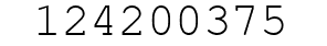 Number 124200375.