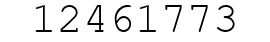Number 12461773.