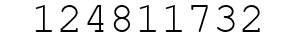 Number 124811732.