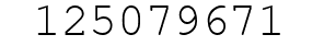 Number 125079671.