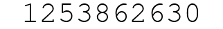Number 1253862630.