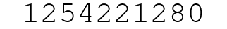Number 1254221280.