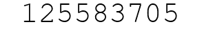 Number 125583705.