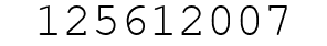 Number 125612007.