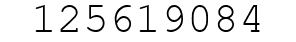 Number 125619084.