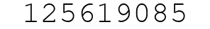 Number 125619085.