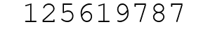 Number 125619787.