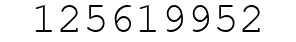 Number 125619952.