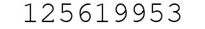 Number 125619953.