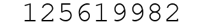 Number 125619982.