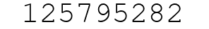 Number 125795282.