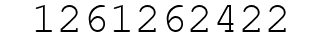 Number 1261262422.