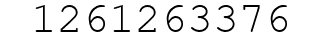 Number 1261263376.