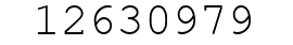 Number 12630979.