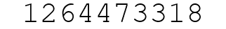 Number 1264473318.