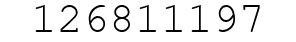 Number 126811197.