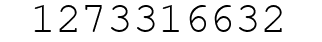 Number 1273316632.