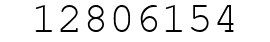 Number 12806154.