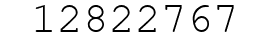 Number 12822767.