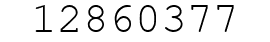 Number 12860377.