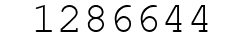 Number 1286644.