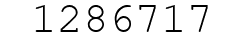 Number 1286717.
