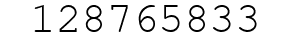 Number 128765833.