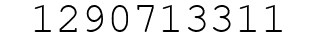 Number 1290713311.