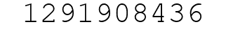 Number 1291908436.